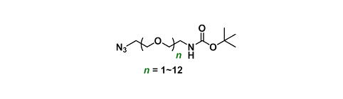 Azido-PEGn-NHBoc