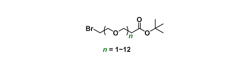 Br-PEGn-COOtBu