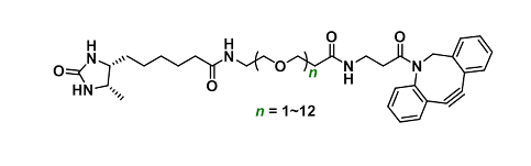 Desthiobiotin-PEGn-CONH-DBCO