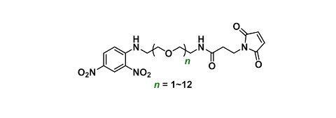 Mal-amido-PEGn-DNP