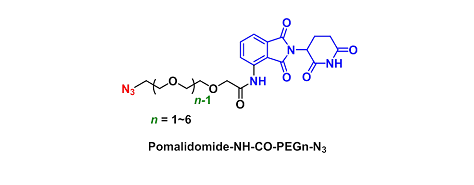 Pomalidomide-NH-CO-PEGn-N3