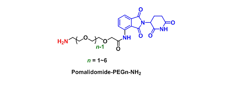 Pomalidomide-PEGn-NH2