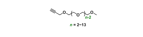 Propargyl-PEGn-methane