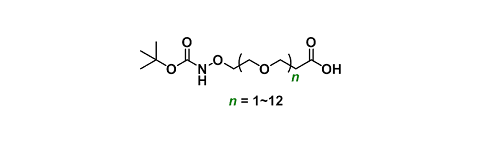 t-Boc-Aminooxy-PEGn-acid