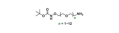 t-Boc-Aminooxy-PEGn-amine