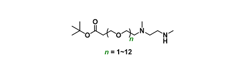 N,N-DME-N-PEGn-Boc