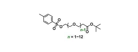 Tos-PEGn-COOtBu