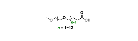 m-PEGn-(CH2)3-acid