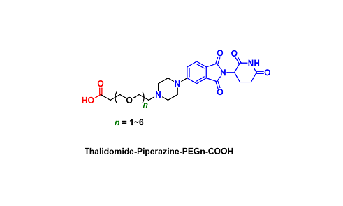 Thalidomide-Piperazine-PEGn-COOH