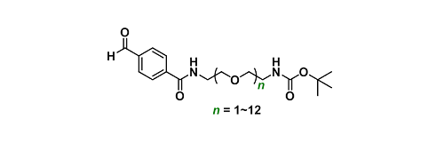 CHO-Ph-CONH-PEGn-NHBoc