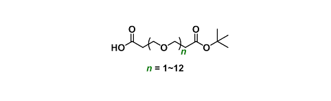 COOH-PEGn-COOtBu