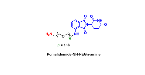 Pomalidomide-NH-PEGn-amine