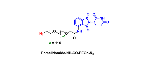 Pomalidomide-NHCO-PEGn-N3