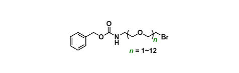 CbzNH-PEGn-Br