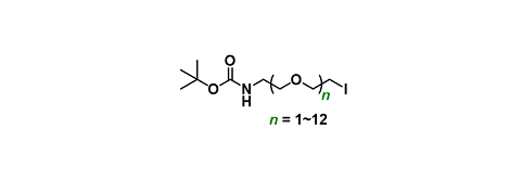 NHBoc-PEGn-I