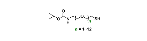 t-Boc-N-amido-PEGn-thiol