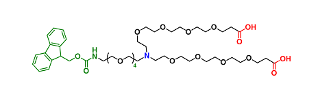 (NHFmoc-PEG)n-N-(PEG)n