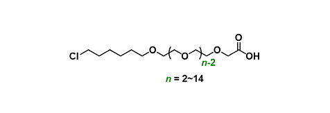 Cl-C6-PEGn-O-CH2COOH