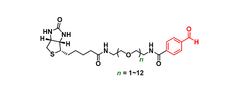 Biotin-PEGn-aldehyde