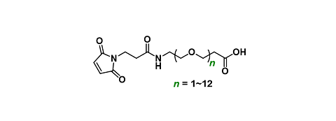 Mal-amido-PEGn-acid