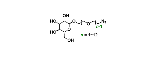 Azido-PEGn-alpha-D-mannose