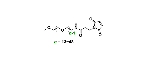 m-PEG-amido-Mal