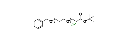 Benzyl-(C3H6O)n-COOtBu