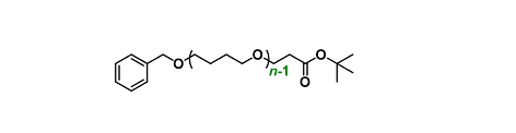 Benzyl-(C4H8O)n-COOtBu