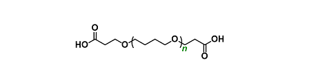 COOH-CH2CH2O-(C4H8O)n-CH2CH2-COOH