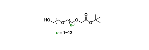 OH-PEGn-CH2COOtBu