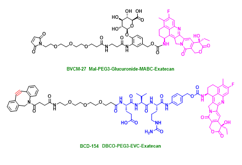 Exatecan inhibitors